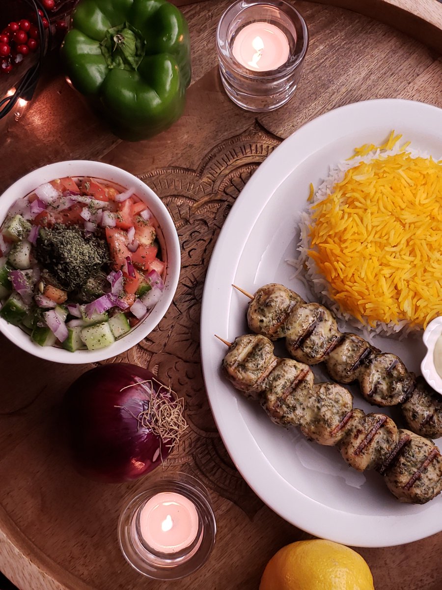 SJKebabHouse's tweet photo. Don't be afraid of our spices, they are full of PLEASANT SURPRISES!!
Try our Crazy Chicken Kebab and you will love it.
All meals come with Basmati rice, Saffron topping, Saladd and Sauce.
# Flavourful Breast Chicken ,Crazy Chicken # comeseeus # kebabhouse # Livelifeuptown https://t.co/JogMarVTHq