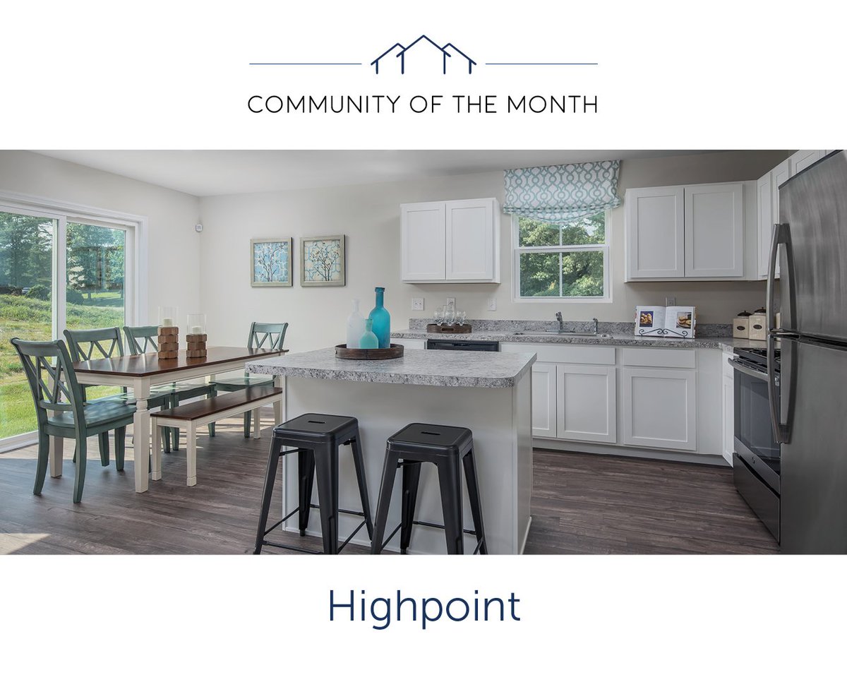 RyanHomes1948's tweet photo. In the market for turn-key living in an unbeatable location? Check out our #CommunityOfTheMonth, Highpoint. Starting from the low $250s these #singlefamilyhomes may be exactly what you’ve been dreaming about. Schedule your tour today! #Plan1296 https://t.co/gUJfCMG2xq https://t.co/CbebR7sEaO
