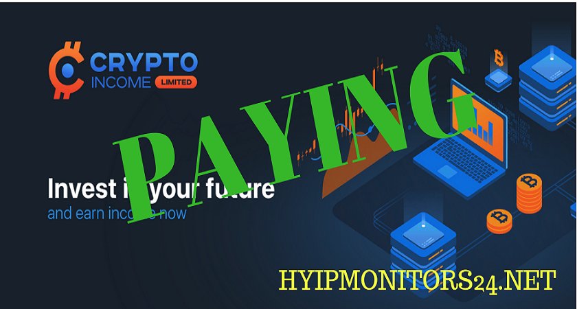 Hyipmonitors_24's tweet photo. Crypto Income
Status: Paying
Plans: 10% - 15% Daily For 100 Days
Payment Methods: Bitcoin 
Payment Type: Manual
https://t.co/FKHWn7pMoO
#payinghyip #cryptocurrency #hyipinvestor #hyipmonitor #hyipnews #bitcointalk #CryptoNews https://t.co/oPsnUns8sO