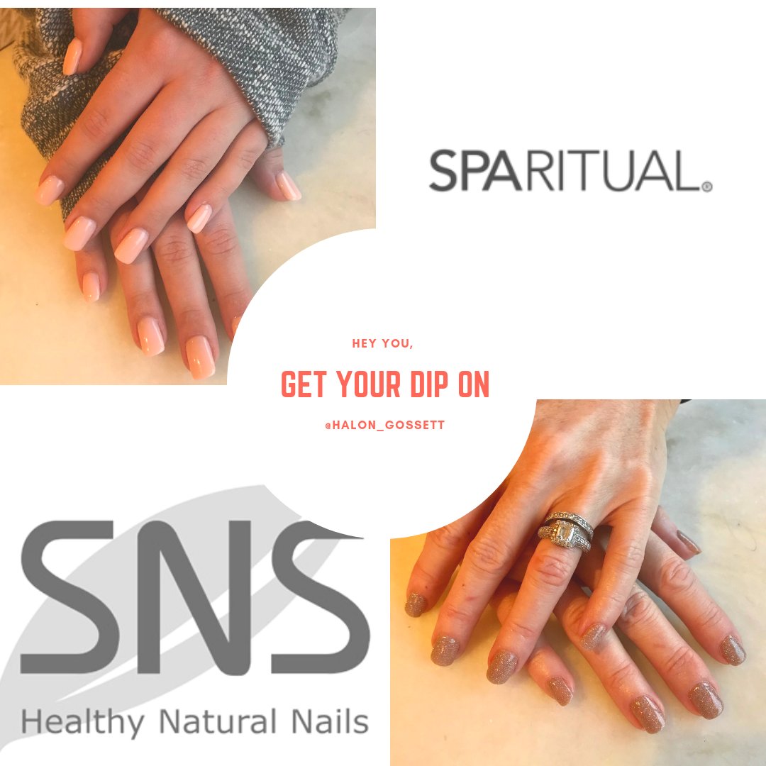 laroussebrands's tweet photo. We use the best products on the market to make your nails the healthiest and best they can be.  Check out these that Halon did this week.
#newyearnewyou #getyourdipon #halongossett https://t.co/hRdxkUSAit