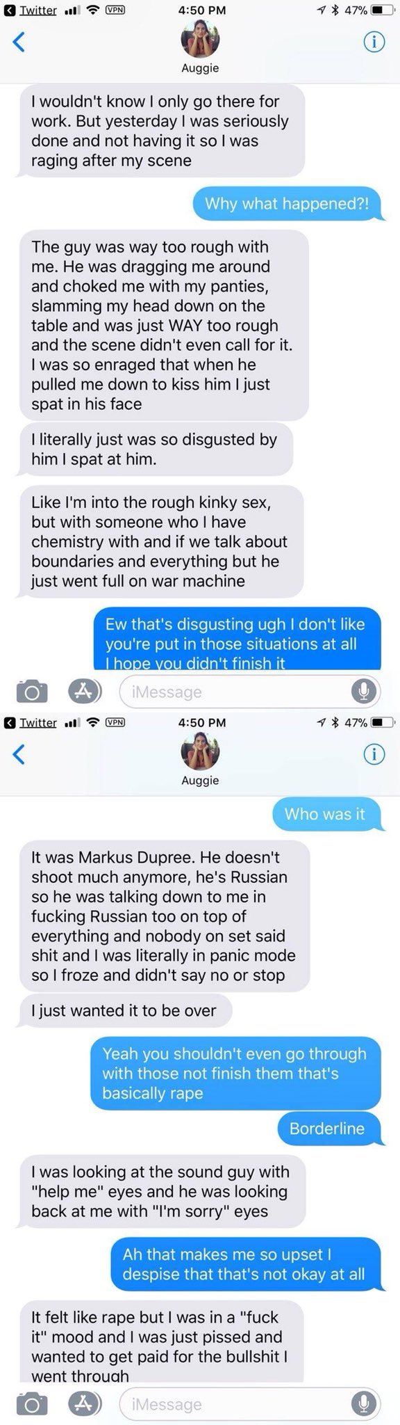 August Ames on X: Mercedes own words on her experience working with Markus  Dupree t.cornYNfbYLlx  X