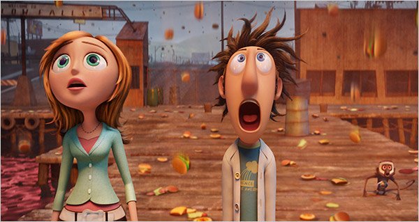 #MakeAFilmVegan Cloudy with a chance of meat-style balls.