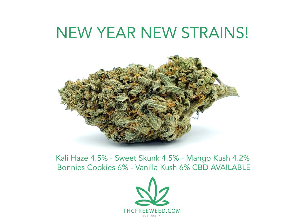 NEW YEAR NEW STRAINS! we are excited to tell you all that we have new strains available from our CBD Flowers! Delicious organic flowers with various types of flavours available now over on our website! get them before they're gone!