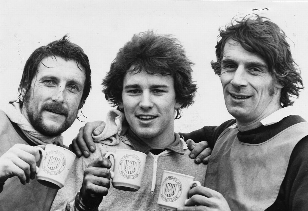 robertmdaws's tweet photo. #BomberBrown , #BryanRobson and #JohnOsbourne #WBA. @WBA https://t.co/aaX9moYD5T