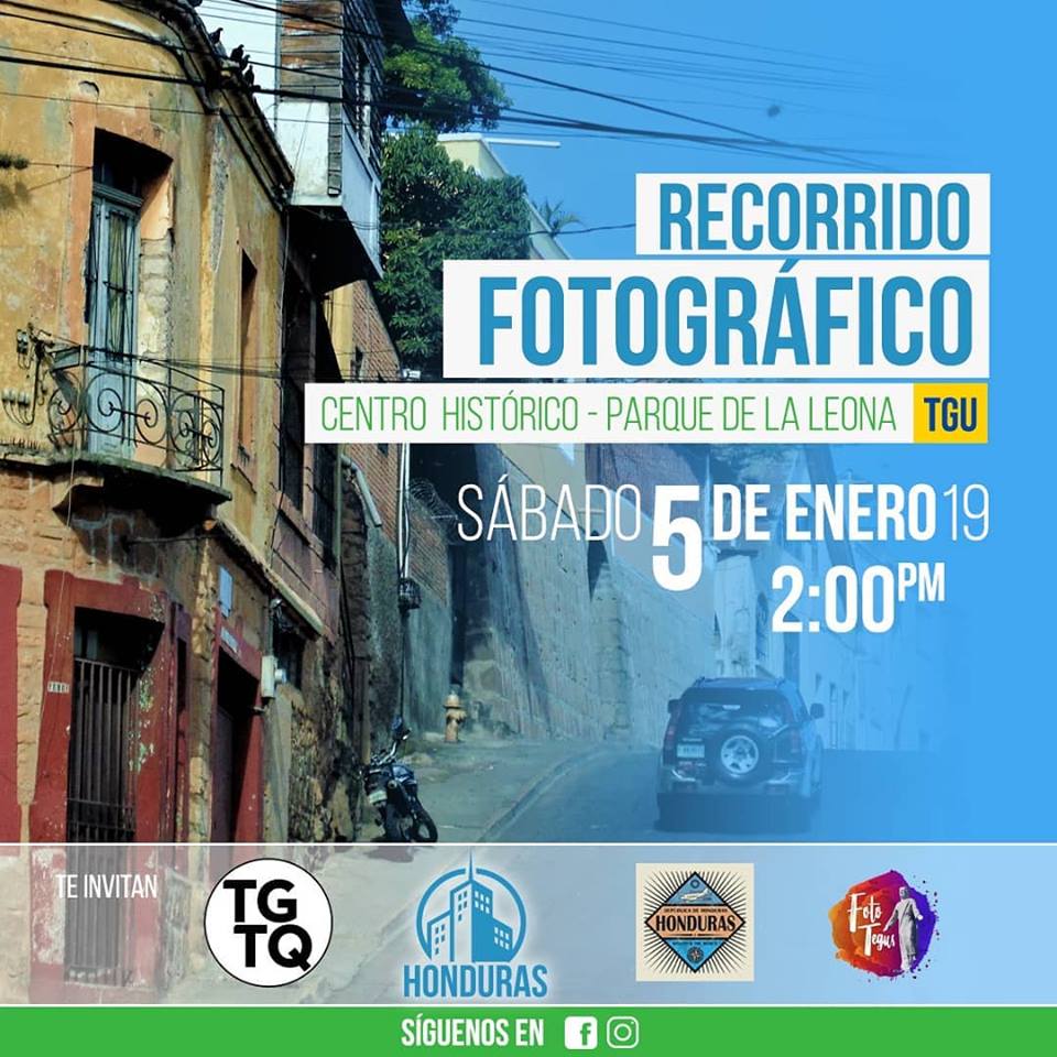 SamudiApp's tweet photo. Recorrido Fotográfico

Gratuito
Sábado 5 Enero - 2:00pm
Punto de Reunión: Parque Central - Estatua de Francisco Morazán

Están todos invitados a conocer esos rincones que nuestra capital esconde, no importa cual sea tu cámara, lo importante es tener las ganas de acompañarnos. https://t.co/0ejDL2Y8vZ