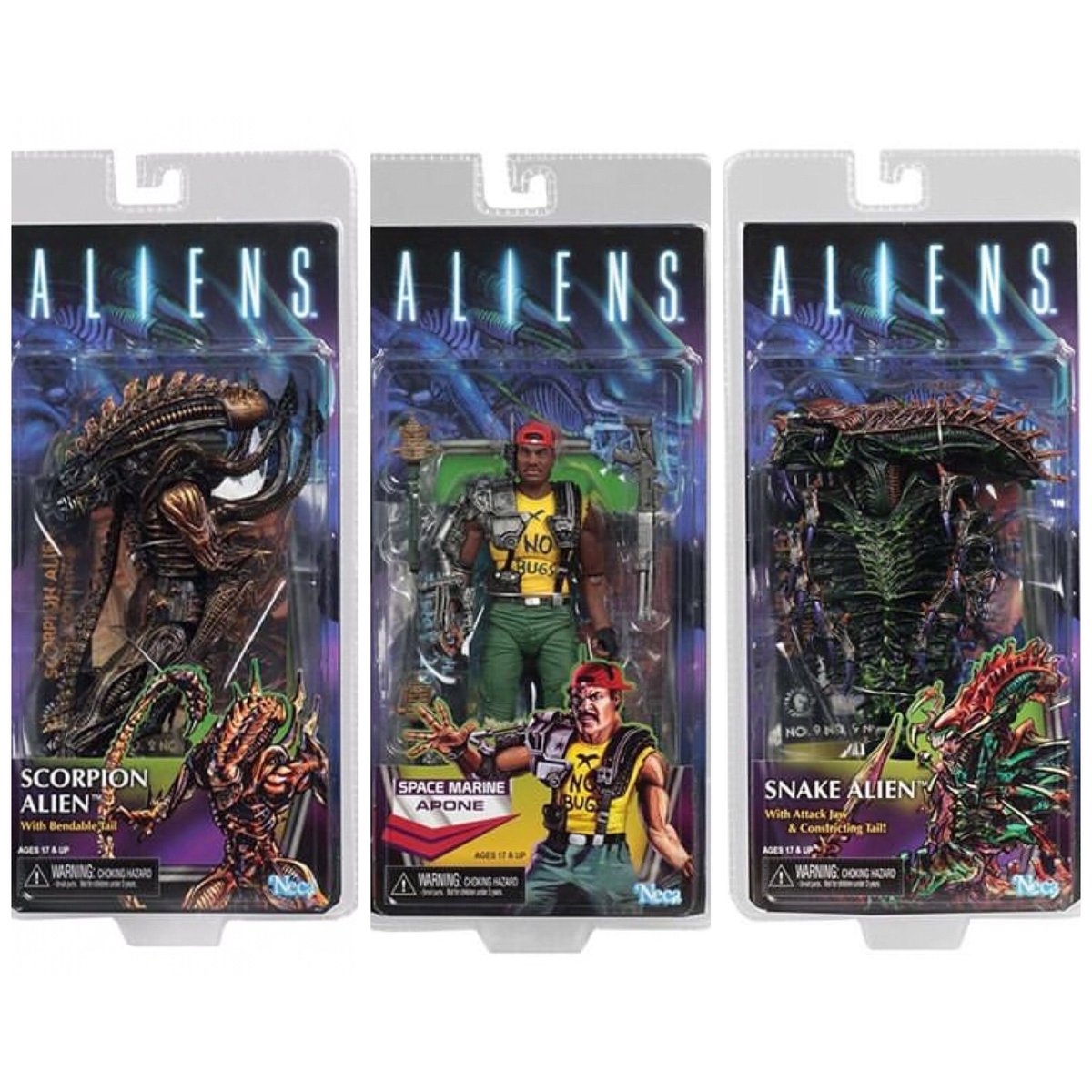 necalady's tweet image. #NECA reveals final packaging for #Aliens Series 13 👽 Scheduled to be released next month 🗓instagram.com/necaofficial/p…