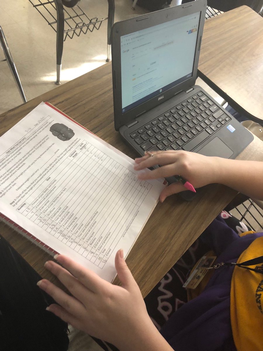 MsS_FTPSchools's tweet photo. Students weighing items that represent how much a migrant farmer might carry. They filled their "backpack" so they'll better understand how the characters in our next novel traveled. So excited to read 'Of Mice and Men' https://t.co/DdHLssh4iM