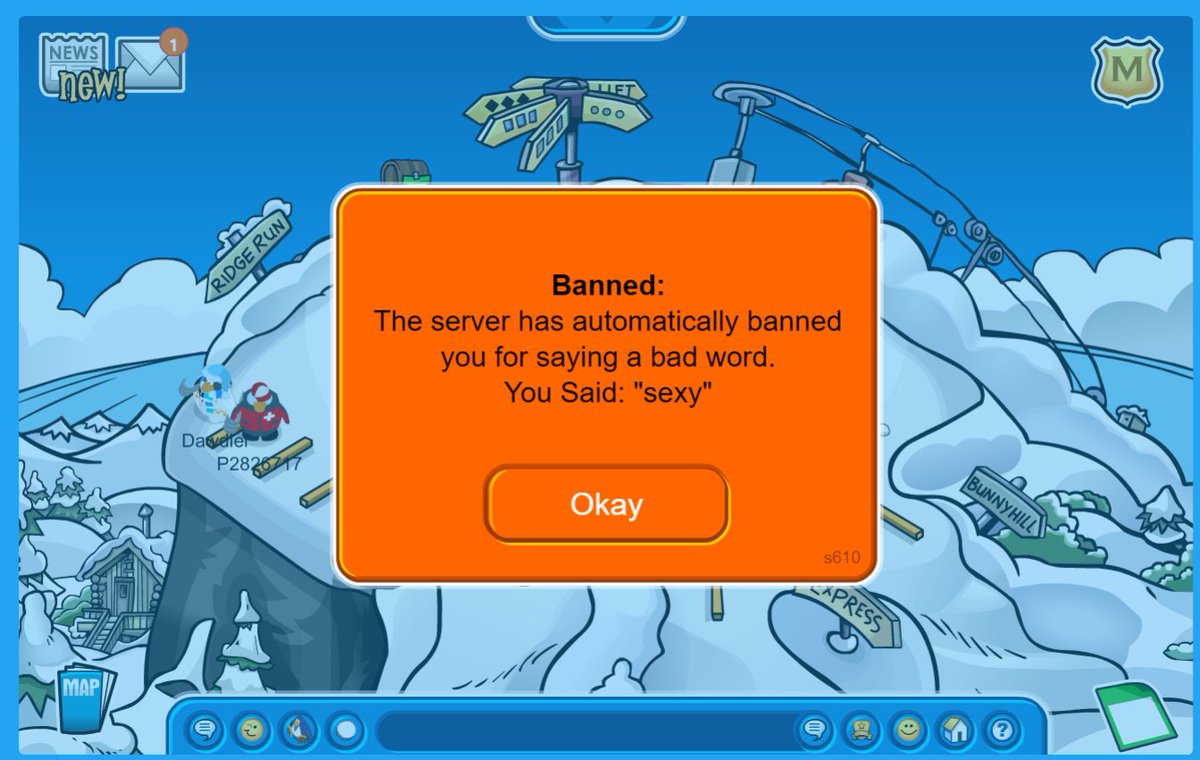 Club Penguin Rewritten Auf Twitter You Started The New Year By Getting Banned On Club Penguin Rewritten