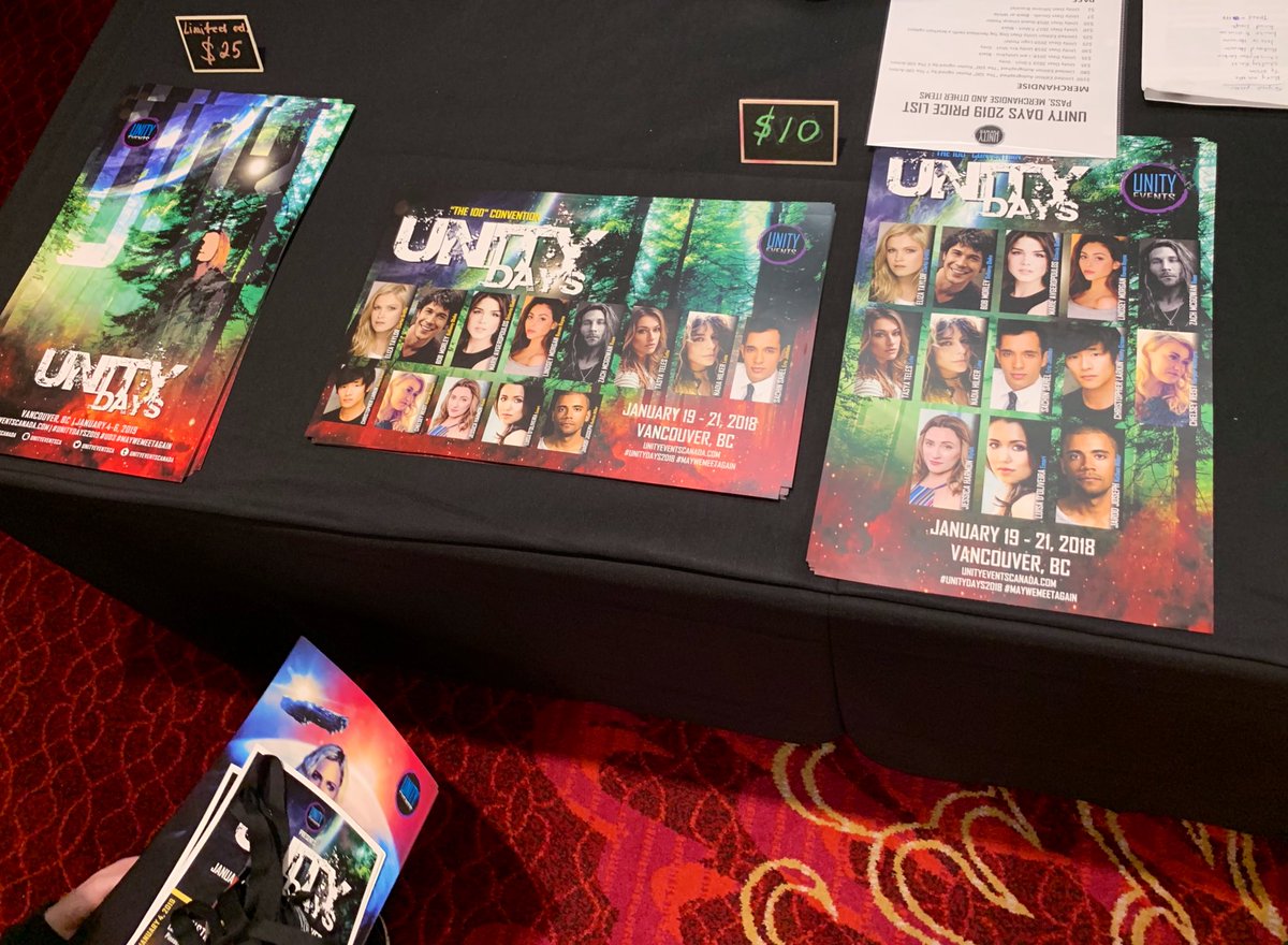 theafictionados's tweet image. Are you registered? After you’re done, come check out the #UD3 table to stock up on some #UnityKru merch!  #UNITYDAYS2019
