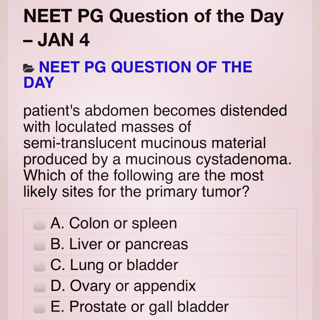 prepez's tweet photo. #USMLE #PLAB #NEETPG questions of the day for Jan 4, 2019. For correct answers, visit:
https://t.co/MfMVPBGJ0T
&amp;
https://t.co/2nS5sCyTZe
&amp;
https://t.co/pgxZHHZIxo
#questionoftheday #studyabroad #usmleprep #plabexam #plabprep #usmleexam #neetpgprep #neetpgexam #usmlestep1 https://t.co/yql9Vkvb3w
