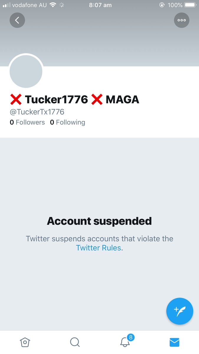 A few hours ago @TuckerTx1776 was suspended from twitter. She's a strong voice for white South Africans

Please follow her on her YouTube & @getongab youtube.com/channel/UCwbcX…
gab.ai/BrandiTX

@JoyLinPark @Navarre_RN @YaniMeyer1 @StopPlaasmoorde @snja22 @jemce