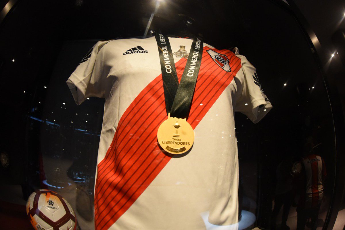 RiverPlate's tweet photo. 🏆 La Copa Libertadores más importante de la historia ya está en el @MuseoRiver. ¡Vení a conocerla!

🎟️ Tickets: https://t.co/QpmXwztsyY https://t.co/nNdUD1xHN4
