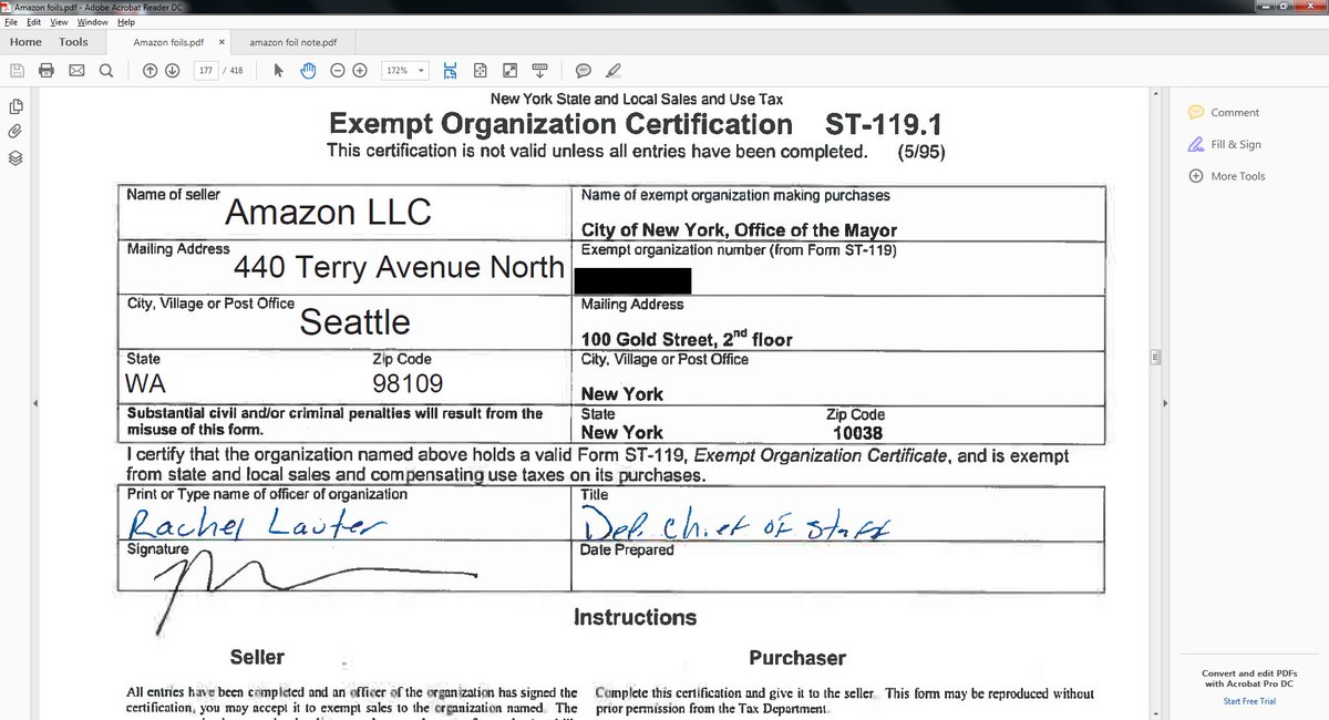 Make Amazon Account Tax Exempt