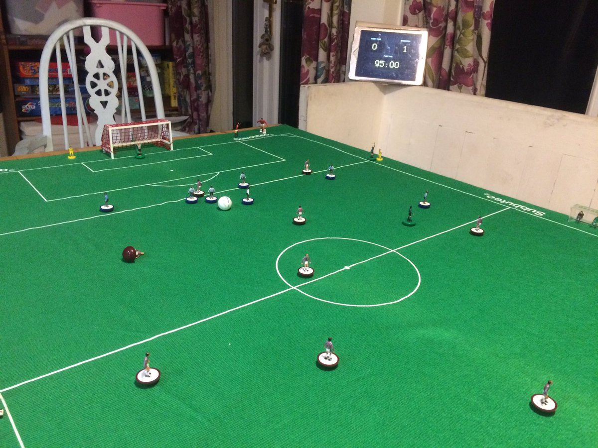 obafemireene's tweet photo. Brutal defeat tonight. West Ham nil Brighton 1. West Ham lucky to get nil! #subbuteo https://t.co/WyoFscIEbX
