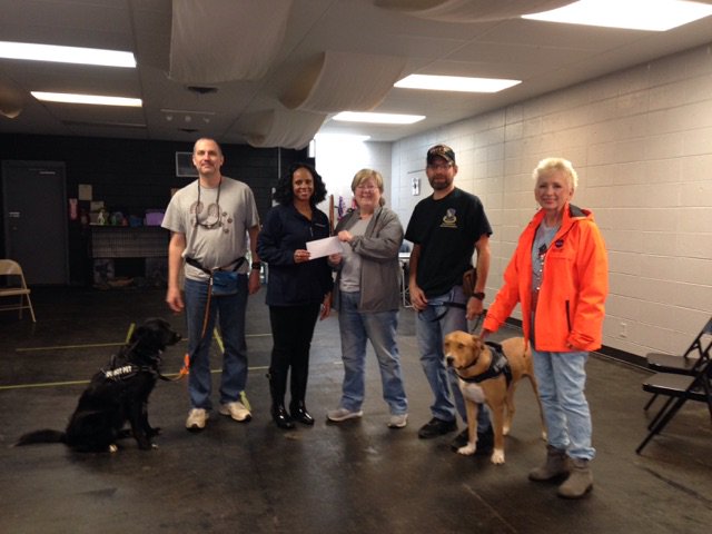v_s_inc's tweet photo. The Victory Solutions, Inc. Small Victories Committee delivered their end of the year charitable fundraiser to HEALS and Got Your Six.  Thanks to our compassionate coworkers and VSI matching, who made the Small Victories end of the year charitable fundraiser successful! https://t.co/zzcPsDk84x