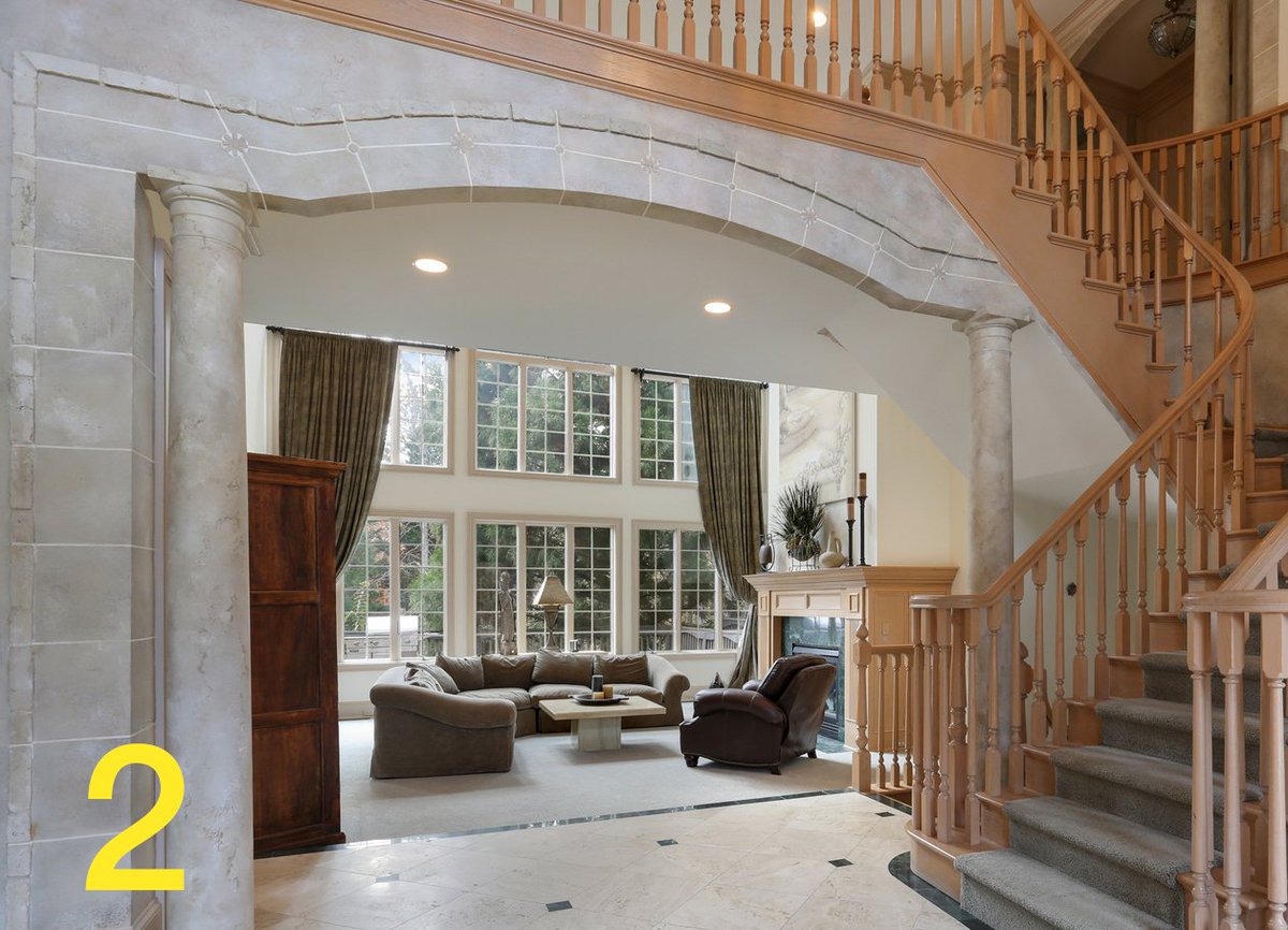 WRTheCollective's tweet image. Which living room in one of our available homes would you rather spend your weekend in: 1, 2, or 3? #AtlantaRealEstate