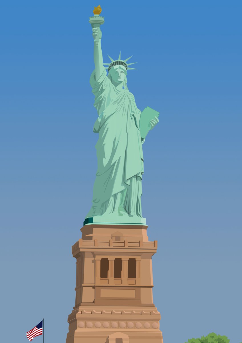 JaimeDesign_'s tweet photo. Lady Liberty 🇺🇸 https://t.co/CG7oiCTgKZ