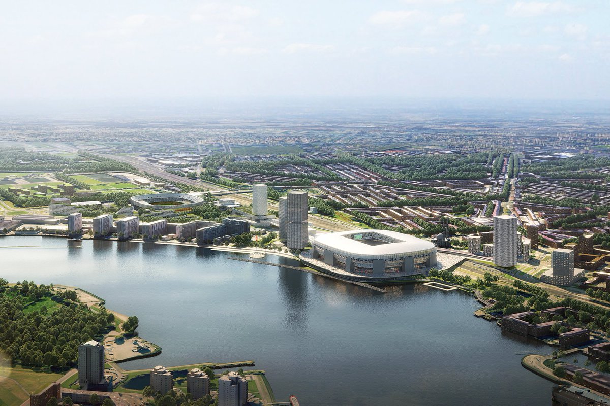 Feynoord City Stadium by OMA. bit.ly/2CP1nfr https://t.co/bvVgRVDDma
