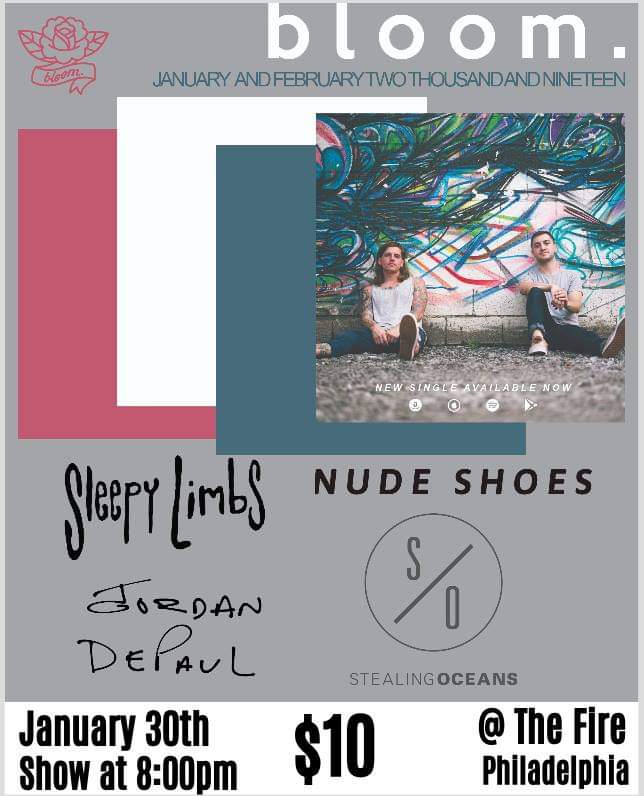 Pete Watson (@petestandalone) on Twitter photo January 30th at The Fire, Philly
@bloombandma <a href="/stealingoceans/">Stealing Oceans</a> <a href="/JordanDePaul/">Jordan DePaul</a> @ShoesNude <a href="/sleepylimbspa/">Sleepy Limbs</a> January 30th at The Fire, Philly
@bloombandma <a href="/stealingoceans/">Stealing Oceans</a> <a href="/JordanDePaul/">Jordan DePaul</a> @ShoesNude <a href="/sleepylimbspa/">Sleepy Limbs</a>