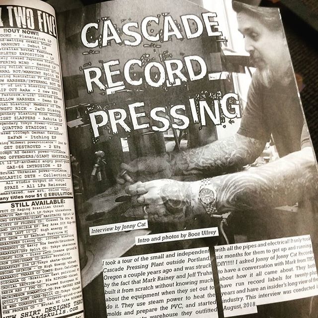 Cascade Record MFG tweet media