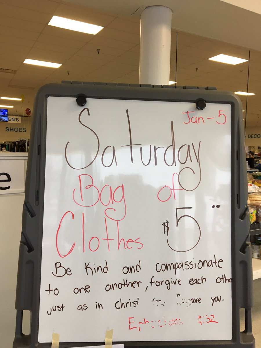 RRMissionStore's tweet image. Tomorrow’s the day...#bagsale #bestdealsinthetriangle Fill a bag of clothes for $5!!