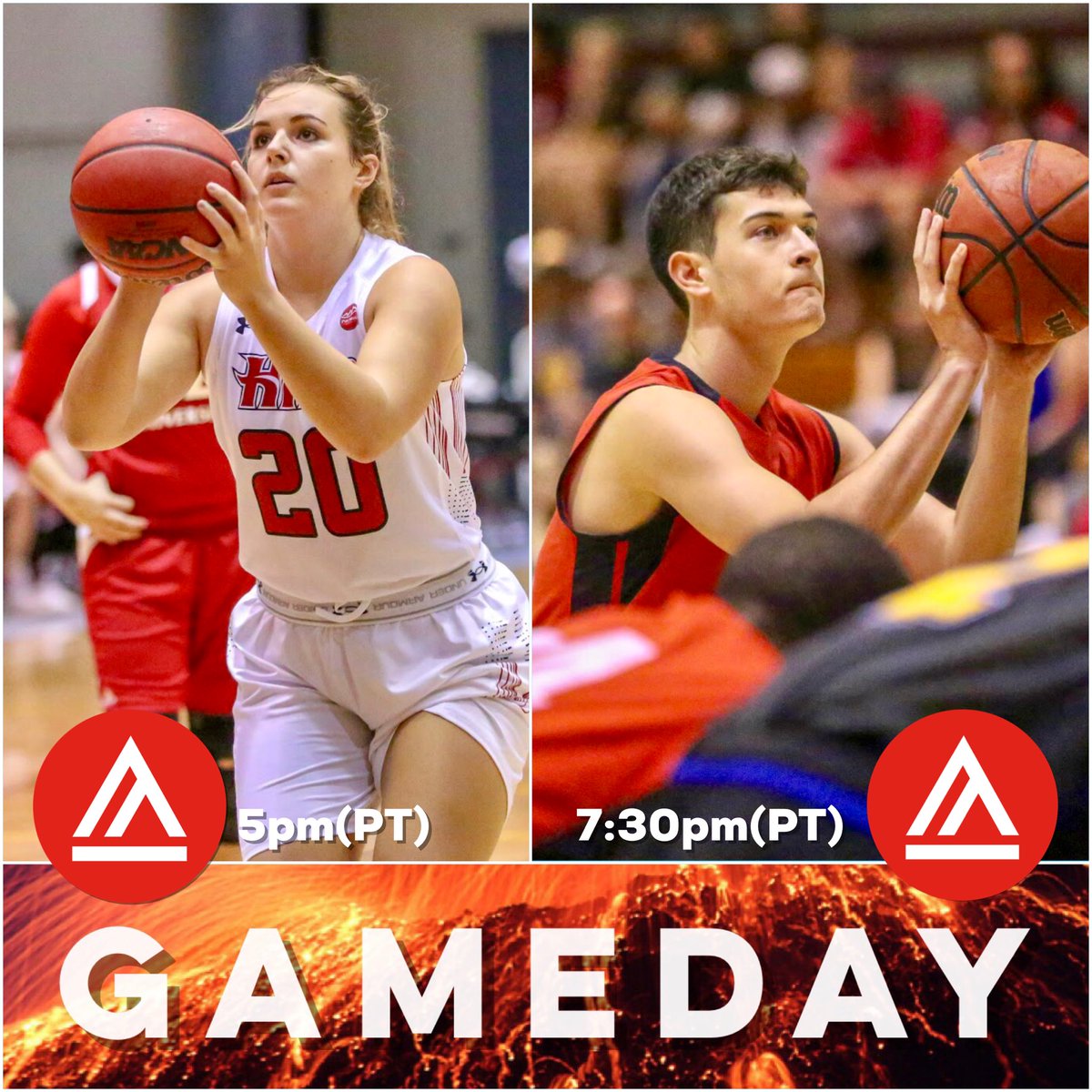 HiloVulcans's tweet photo. ❗️GAMEDAY❗️
🏀W 5pm(PT) vs @artu_knights San Francisco, CA.
🏀M 7:30pm(PT) vs @artu_knights San Francisco, CA. #ImuaVulcans #LetsGoHilo #VulcanPride https://t.co/oBvPAmafhN