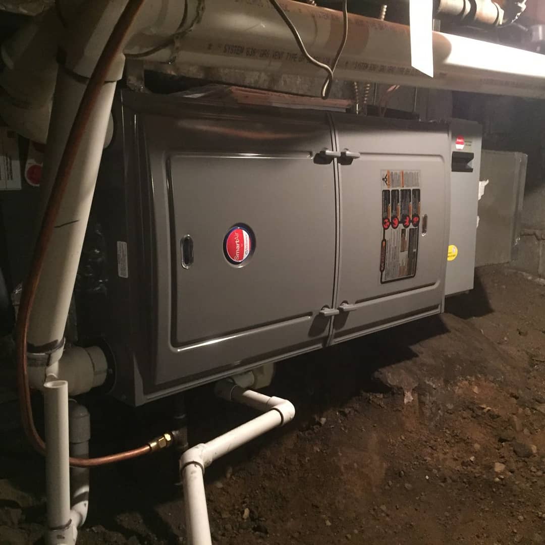Mastro's on X: New furnace in a crawl space and new 16 SEER AC #mastros  #mastrohvac #windsor #yqg #heatingandcooling #hvacpros #hvac #heat #cool  #rheemcanada #rheem https://t.co/eSaSaynGya / X