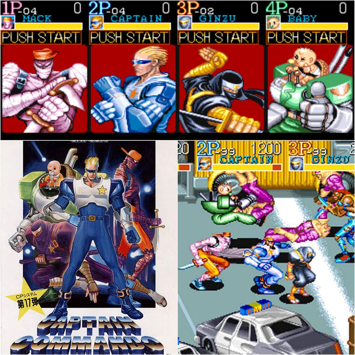 VisualMemory98's tweet photo. ¿Sabes cual es la mascota de #capcom? #CaptainCommand fue la primera mascota de la compañia (CAPtain COMmand)todos recordaréis en los Arcade este maravilloso juego,es un superhéroe con traje blanco y azul con una estrella en su pecho,actualmente la mascota es #MegaMan o #Ryu. https://t.co/zZ3jOcxErf