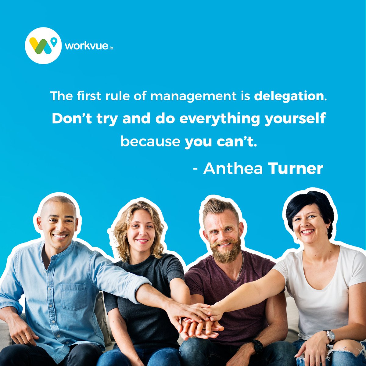 WorkVue's tweet photo. Knowing how to delegate is one important leadership skill. #WorkVueSoftware #FieldServiceManagement https://t.co/PkgI6Yepbo