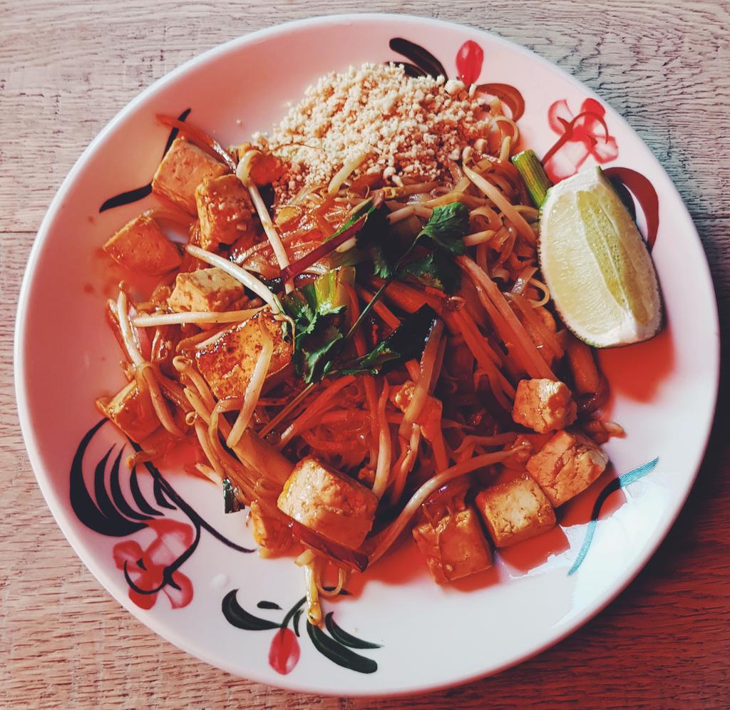 Had my very first pad thai at @Thaikhun today. It was sensational to say the least. 😋