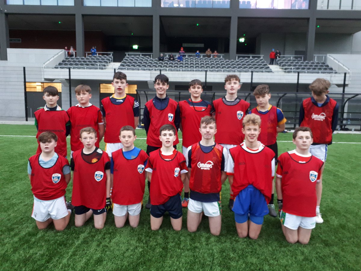 Cork West u14 football squad in @PaircUiChaoimh1 today. 4 teams 70 players playing Mid Cork. Great experience for these players.  @CorkGAACoaching @carberygaa
@CastlehavenGAA