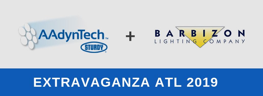 AAdynTech_LED's tweet photo. AAdynTech is proud to attend Barbizon Lighting's Extravaganza in Atlanta, Georgia this upcoming January 29-30.

STOP BY OUR BOOTH (#127) AND REVIEW OUR NEW PRODUCTION QUAD DAYLIGHT &amp; VARIABLE FIXTURES! https://t.co/XgbFoYAdD8