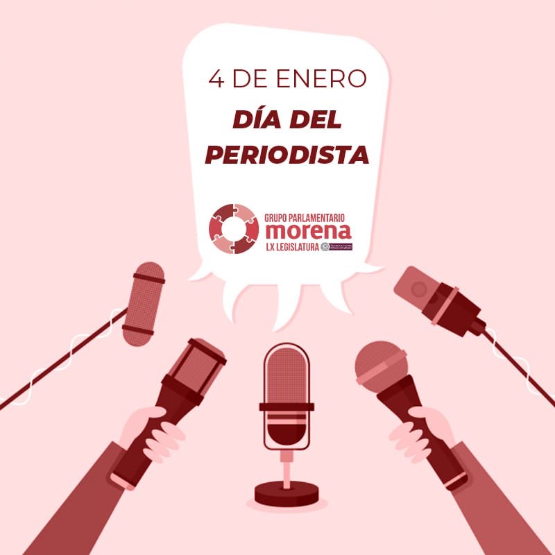 MorenosDeCora's tweet photo. A quienes están comprometidos con la verdad, la certeza y la transparencia, los diputados de #Morena les deseamos Feliz #DiaDelPeriodista ¿sabes el por qué de esta celebración? https://t.co/fN2JdKeAgM https://t.co/lieaTI9Mzt