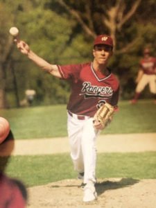WooBaseball's tweet photo. Who's that sporting the @WestboroRangers uniform? It's our skipper, and boy is he proud of his hometown:  https://t.co/nc308618yF https://t.co/uPvQ57b1YR