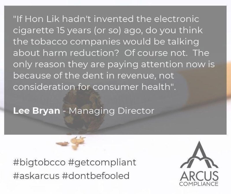 Preech!
Lee Bryan from @ArcusCompliance hit the nail on the top.