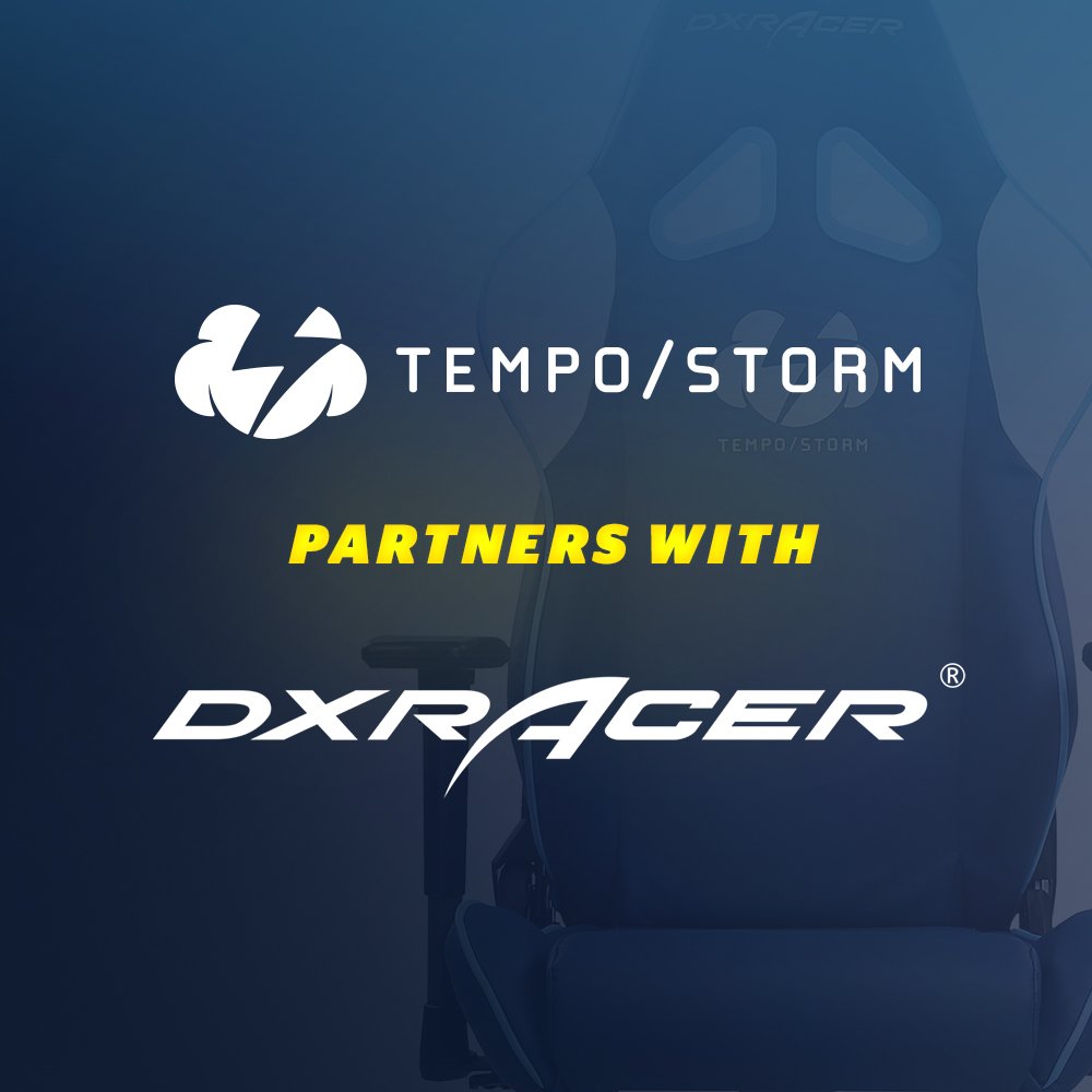 We are incredibly excited to announce that we have partnered with <a href="/DXRacer/">DXRACER💺</a>!

Check out the link below for all there is to know about this partnership and the brand new, official Tempo Storm gaming chair - and an amazing giveaway 🎁

tempostorm.com/articles/dxrac…