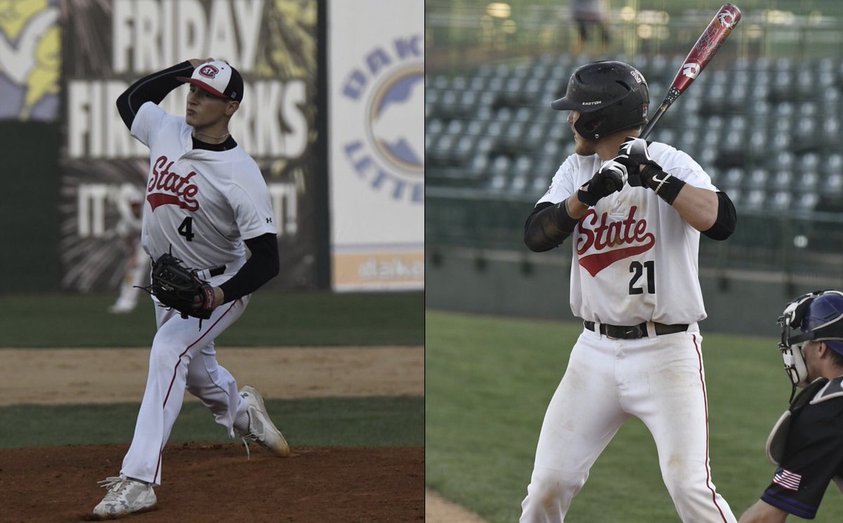 KVSCSports's tweet photo. Austing, Mallek named Preseason All-Americans for SCSU Baseball

STORY: https://t.co/PvVDDTlTJC https://t.co/s5Qa3kAFFU