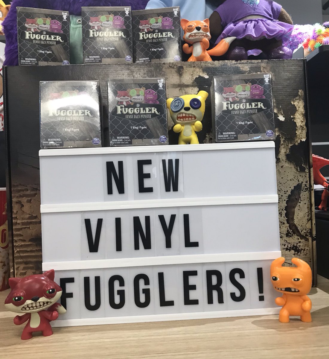 fuggler vinyl figures