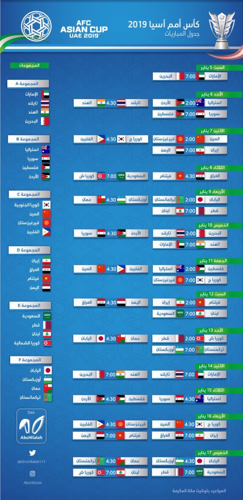 #كاس_اسيا_2019