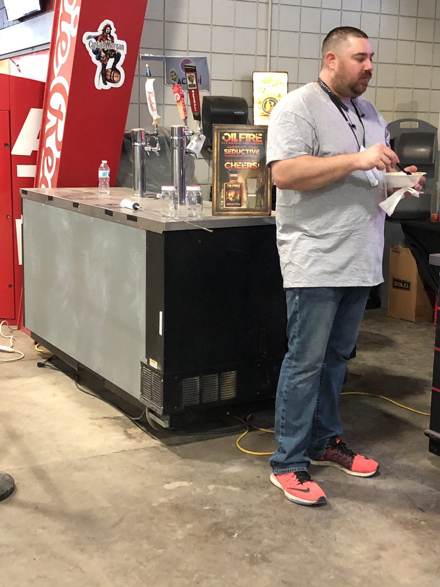 OutcastKarts's tweet photo. @TulsaShootout You mean this guy? What could go wrong? Maybe put him in an official shirt or least away from the damn bar. I’ve been coming here for years and y’all keep finding new ways to screw something up. https://t.co/6gbCTkpX0Y