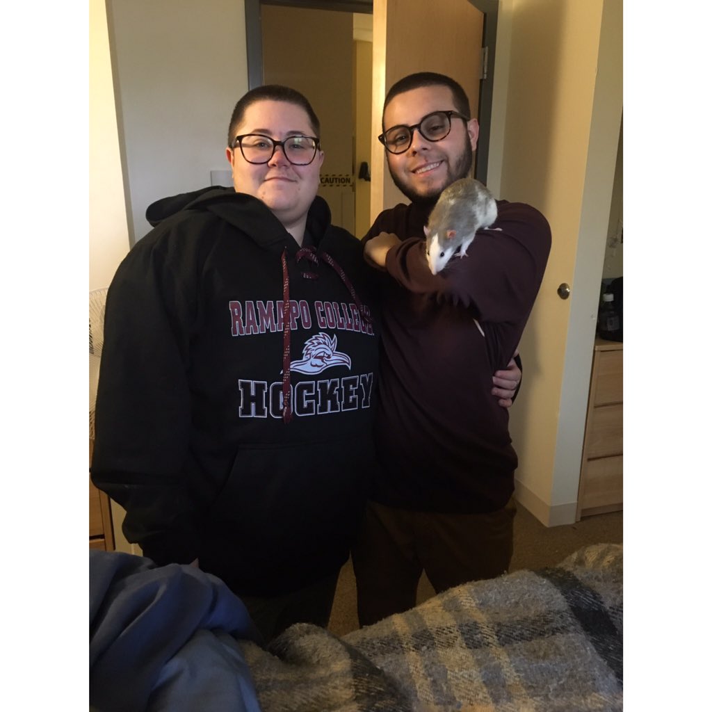 jgwashere_'s tweet photo. Eight months on testosterone and #translooklikethis also Nolan my bubba rat says hi https://t.co/lK4CsOmHGl