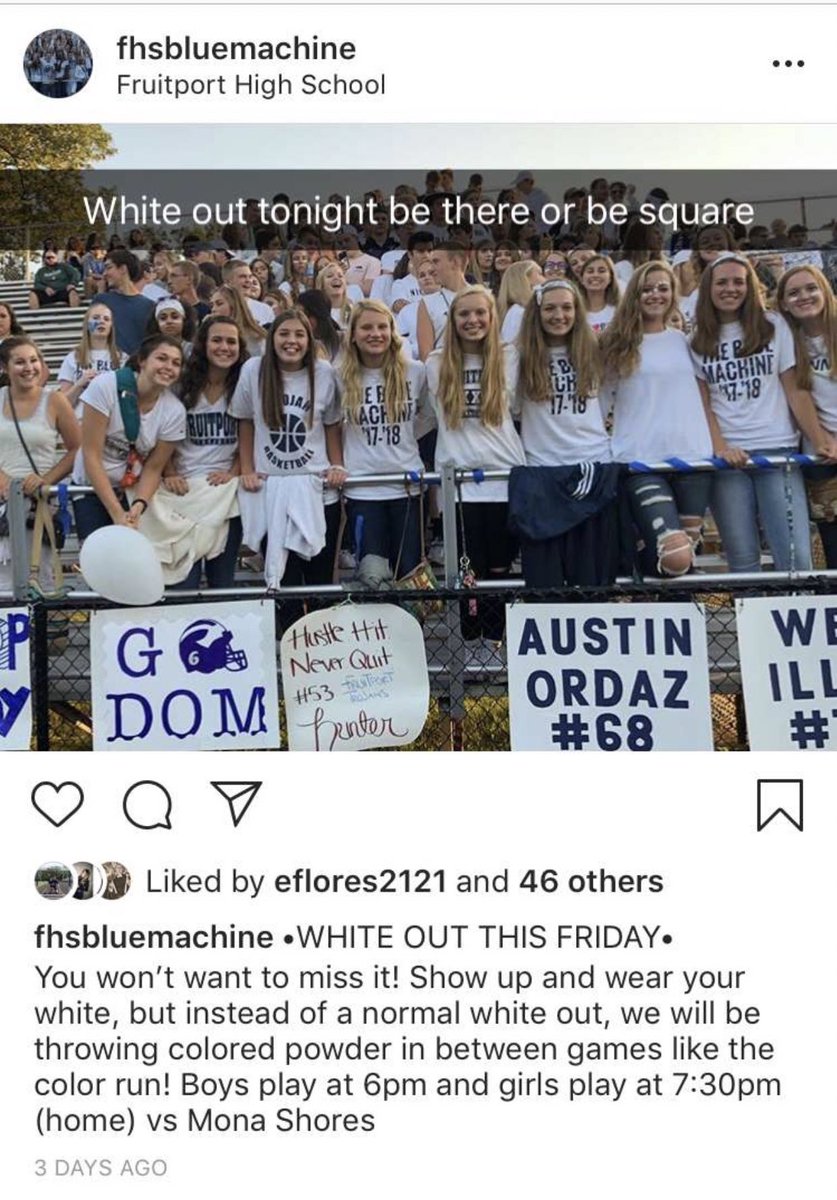 fhsbluemachine's tweet photo. See you tonight https://t.co/WLaG81OSYM