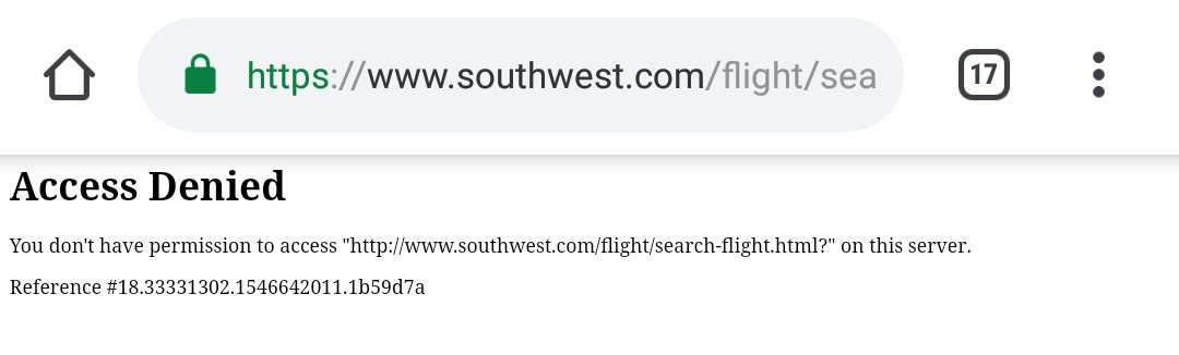 Running4Status's tweet photo. @SouthwestAir can't seem to get on your website. Is it down? https://t.co/KBDMZHblb8