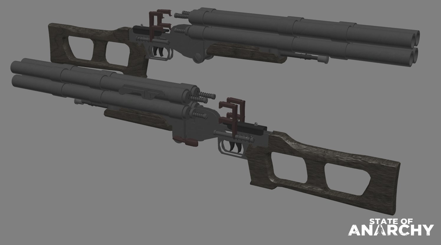 Dev_Dudes on X: &ldquo;Pipe Shotgun Remodel and some modded guns 