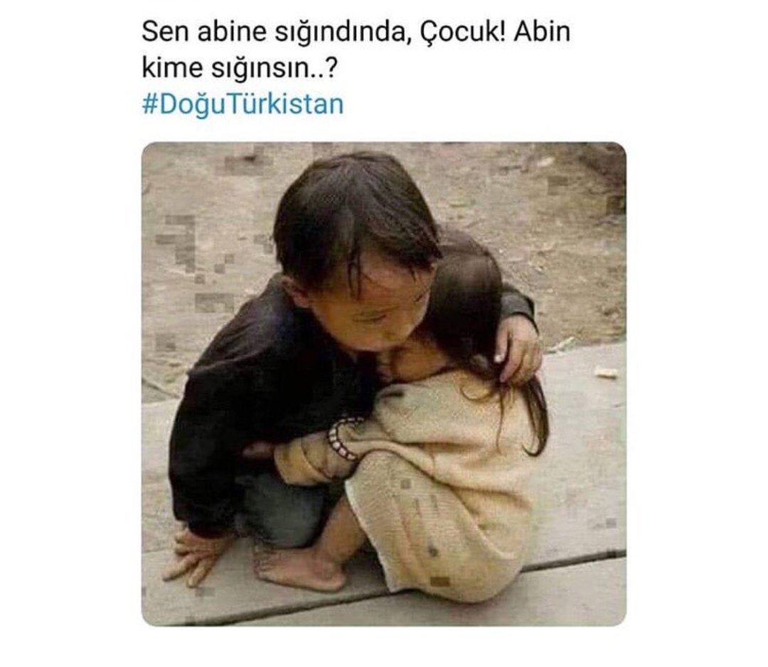 Nazenin1024's tweet photo. Yüreğim sızlar ...

Ötede bunun hesabını sormazlar mı sanırsın...

#DoğuTürkistanaSahipÇık https://t.co/MPlvkpSNRF