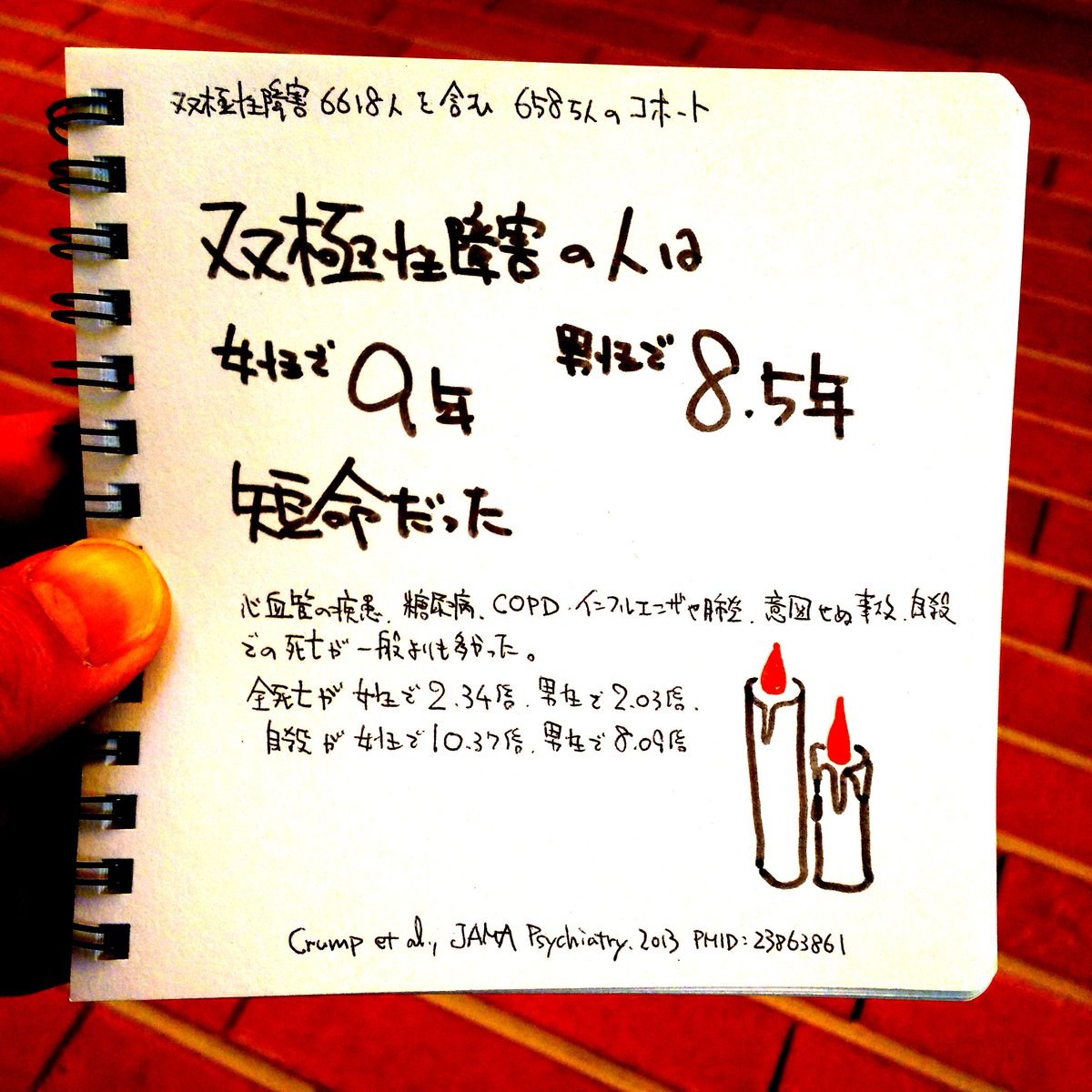 寿命 障害 双極 性