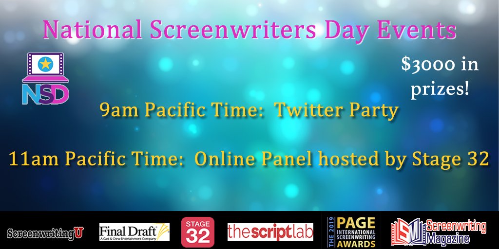 National Screenwriters Day tweet media
