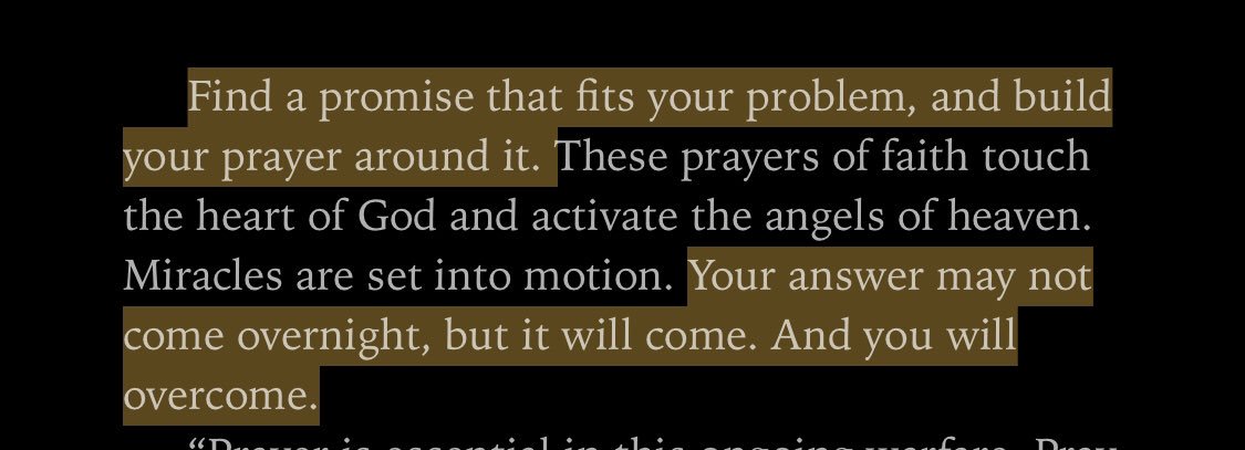Peace happens when people pray