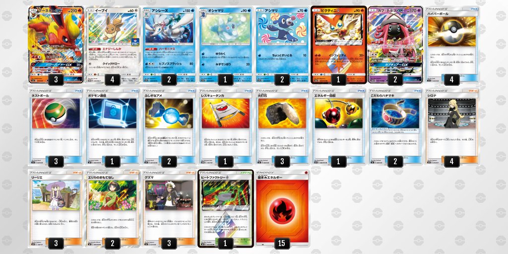 今まで作ったデッキ