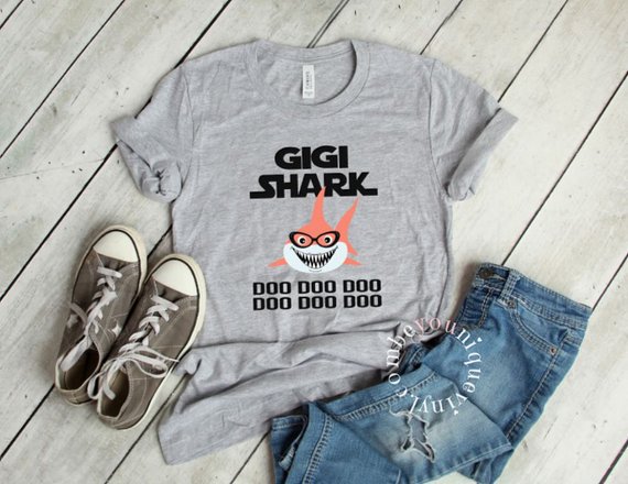 GiGi Shark Doo Doo Doo Women's T-shirt, Matching Family Baby Shark Shirts, Personalized Grandma Birthday Tshirt #CustomTShirt #ShirtsWithSayings 
Buy here goo.gl/qB4J9d